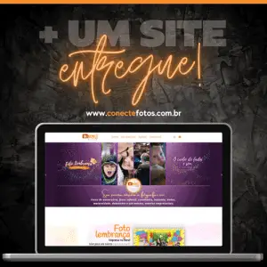Desenvolvimento de site Conecte Fotos