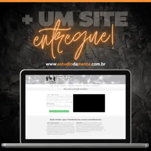 Reformulação de site Estudio da Mente
