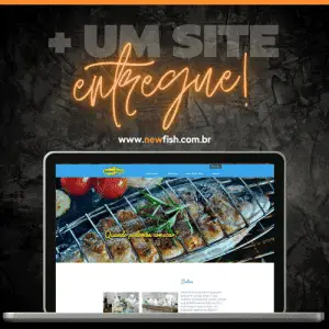 Criação e desenvolvimento do Site New Fish