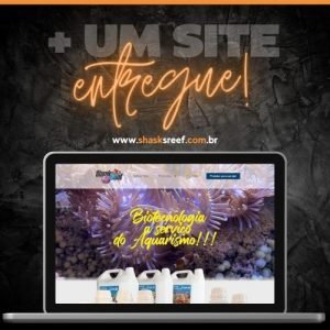 Imagem do Site Shask Reef de Hortolândia