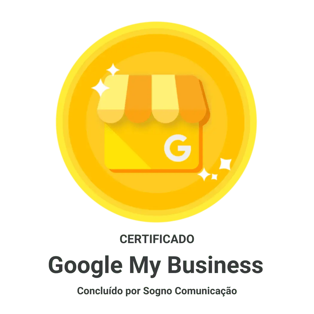 Certificado do Google Meu Negócio