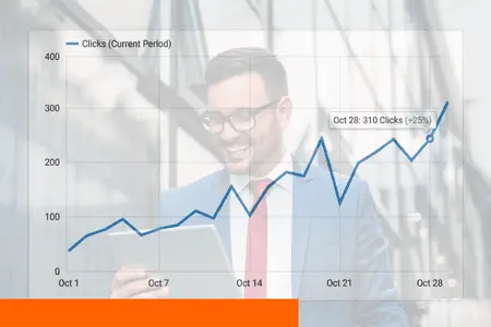 Trabalho de SEO para o aumento nas visualizações e nos cliques