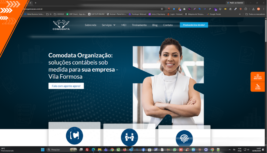 Criação e desenvolimento de sites personalizados em WordPress + Elementor