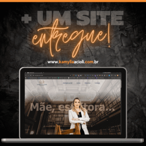 Site criado para a escritora Kamylla Acioli - Acre - Brasil