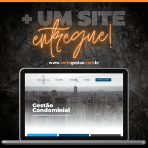 Criação de Site para empresa de Terceirização - a Certa Gestão